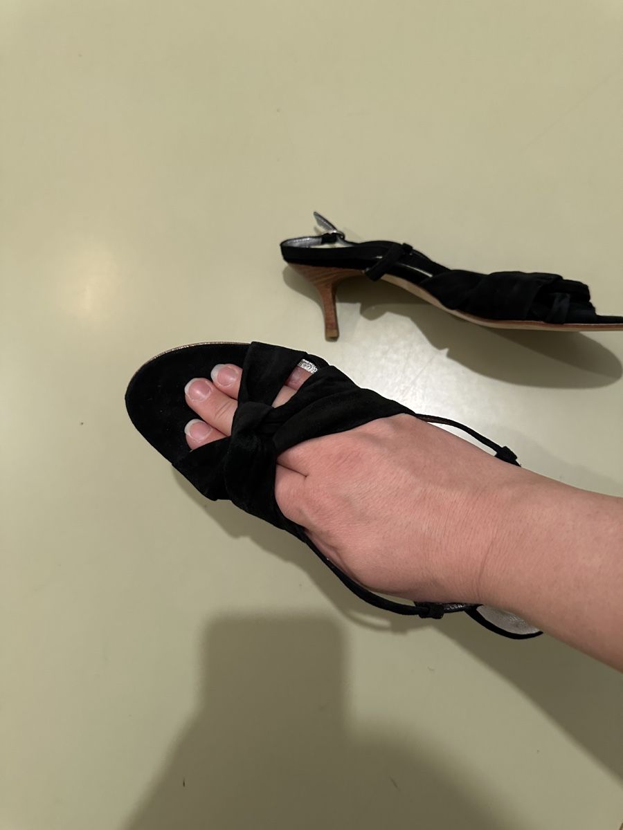 Scarpe da donna: Sandaletten Wildleder schwarz Gr. 39 – Usato da Zürich venduto da sof_cbh8 1