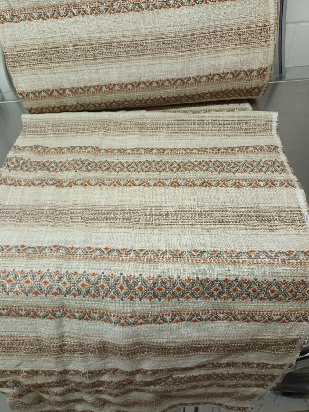 Tessuti: 25 meter Vorhangstoff rustikal, Leinen Baumwolle Polyester – Nuovo e nell'imballaggio originale da sursee venduto da pasuro 3