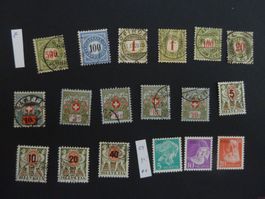 Lot taxe CH sbk 475 (4530)