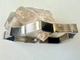 Herrenarmband Edelstahl & Kautschuk – markantes Design