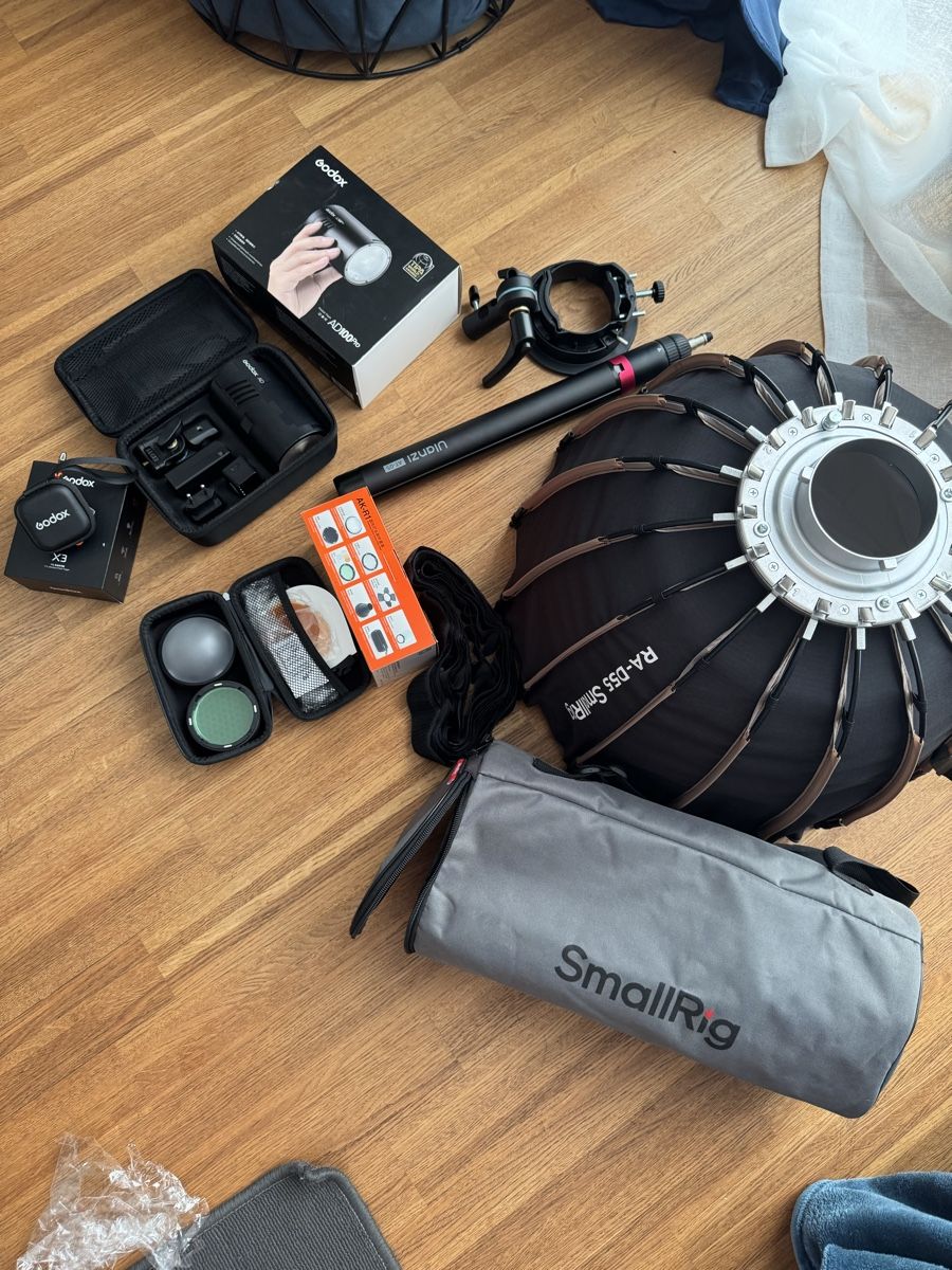 Godox Flash: Godox ad100pro + Zubehör – Usato da Zürich venduto da shu_knl5 1