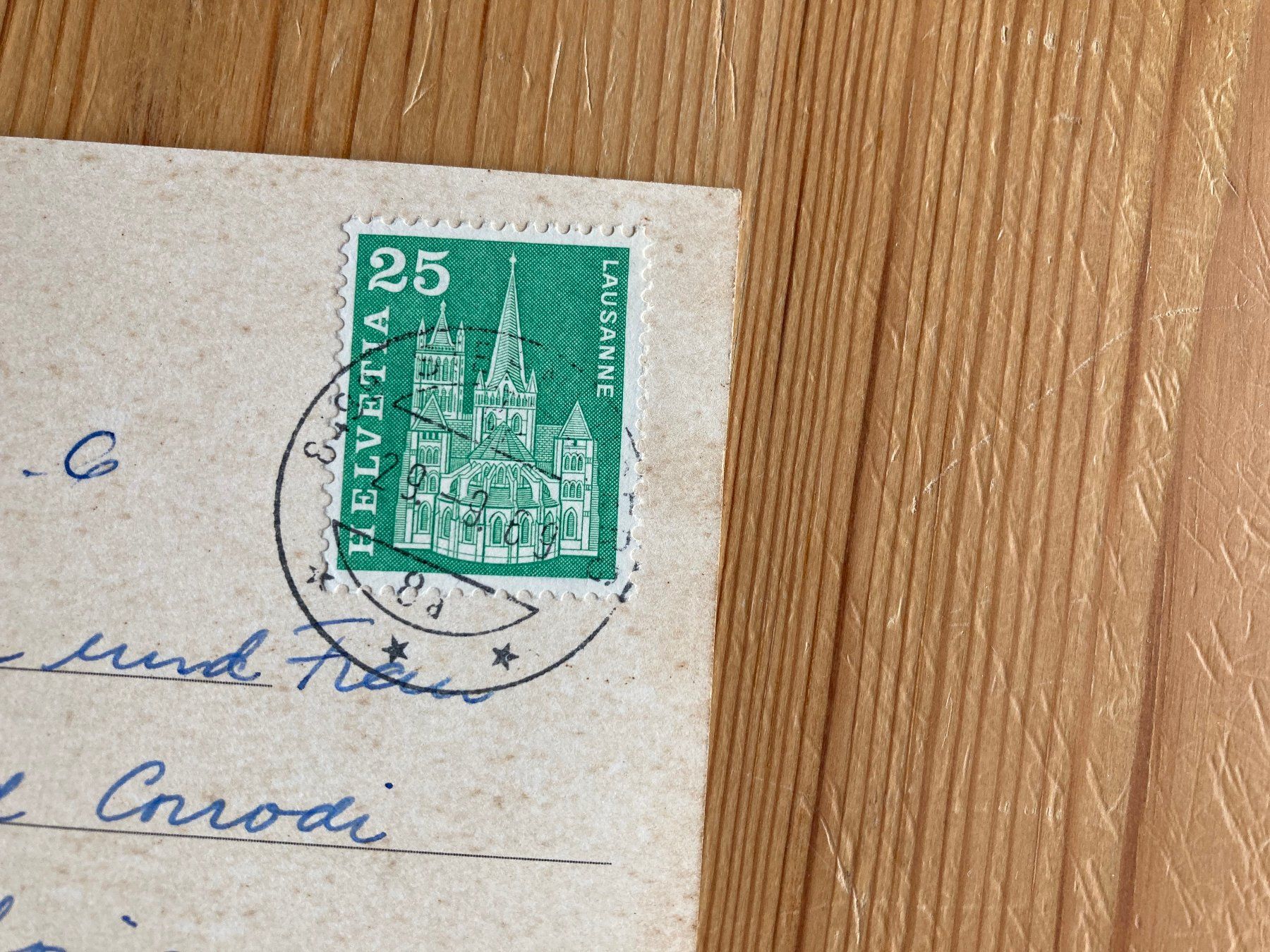 Cartoline postali: Sternenberg - Blick auf Hörnli - AK 1969 – Usato da Oberuzwil venduto da Henri09 1