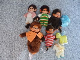 5 Sekiguchi,3 Ponys,1974,Japan,Igel-Puppen,Kleider,Daumen