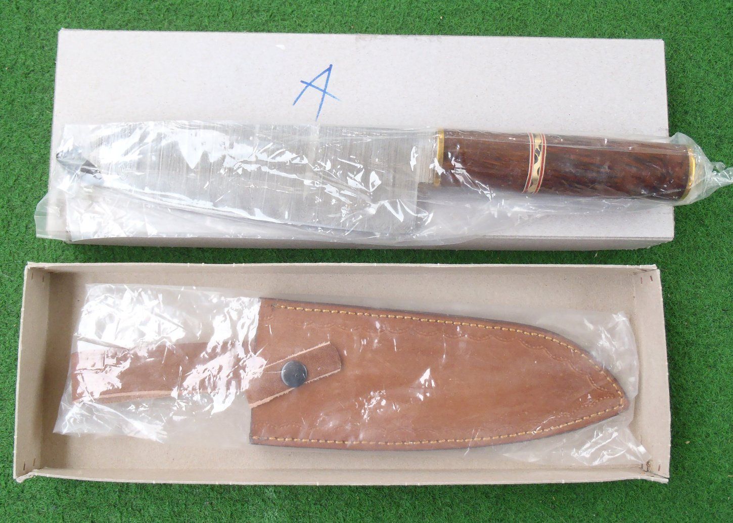 Coltelli da cucina: kräftiges Damast-Stahl Hackmesser, Küchenmesser, Chai Dao – Nuovo e nell'imballaggio originale da St. Gallen venduto da KlondikeCH 4