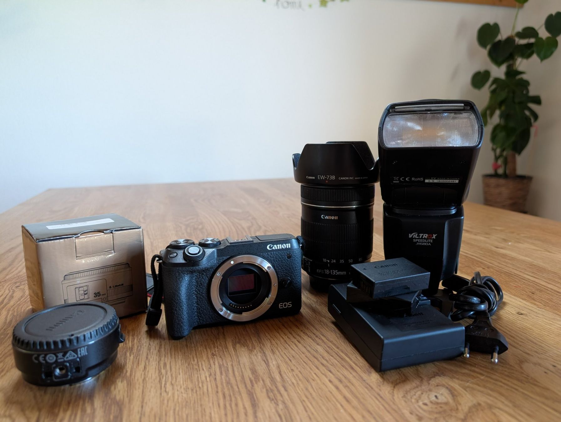 Canon Fotocamera: Canon EOS M6 Mark II +Assortiment – Usato da LOVENS venduto da DANTER