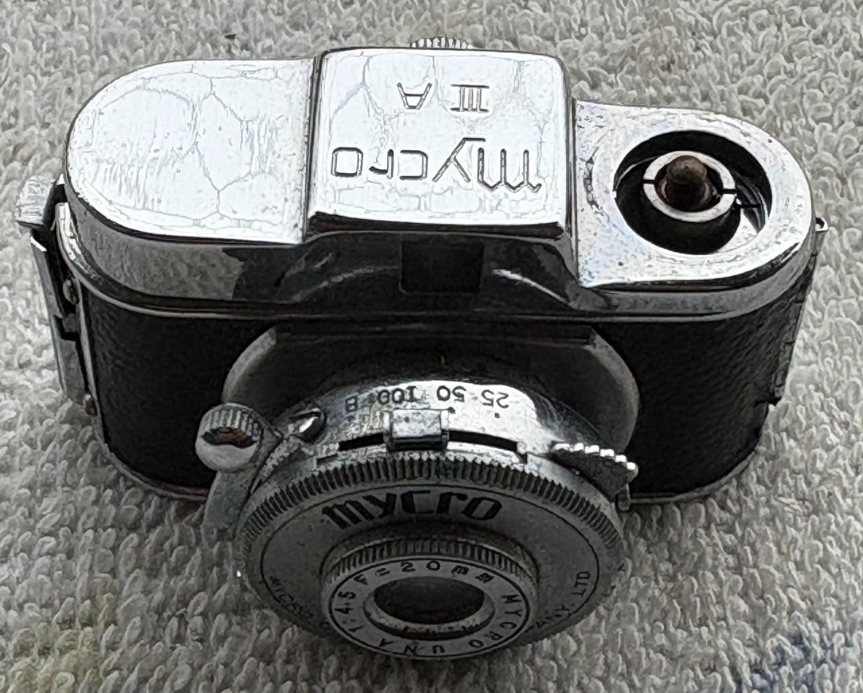 Fotocamera: VINTAGE MYCRO CAMERA MIT LEDERTASCHE – Difettoso da Ostermundigen venduto da Heavenmaus75 6