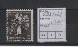 223z Ret.1 Retouche rechts über der 0 / Kat. Fr. 120.-