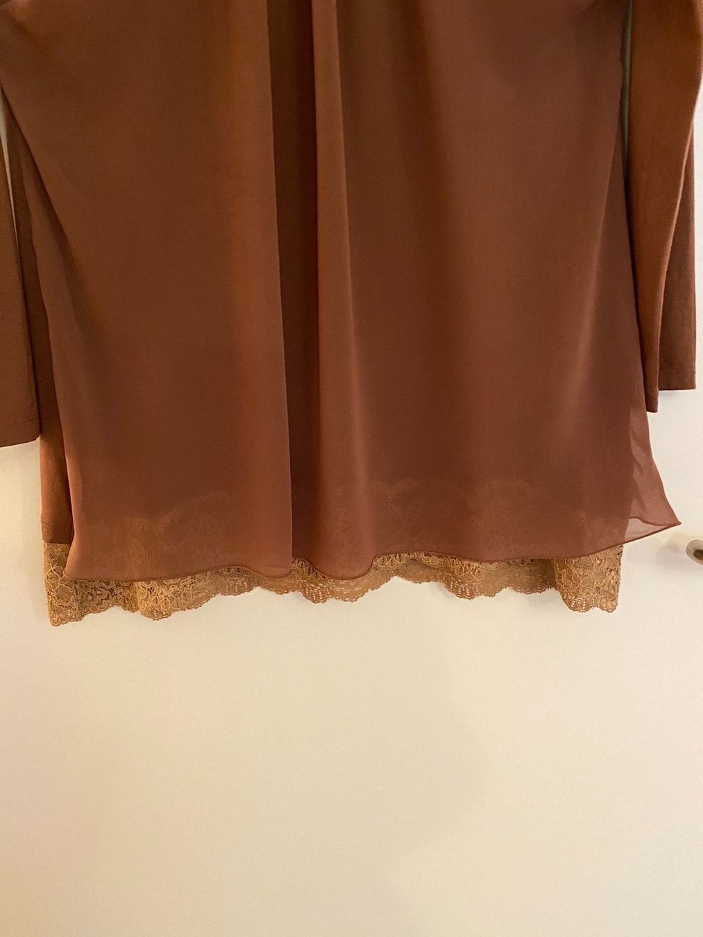 Intimissimi Camicette: Oberteil mit Volant und Spitze, Gr. L – Usato da Zürich venduto da Maria2021 2
