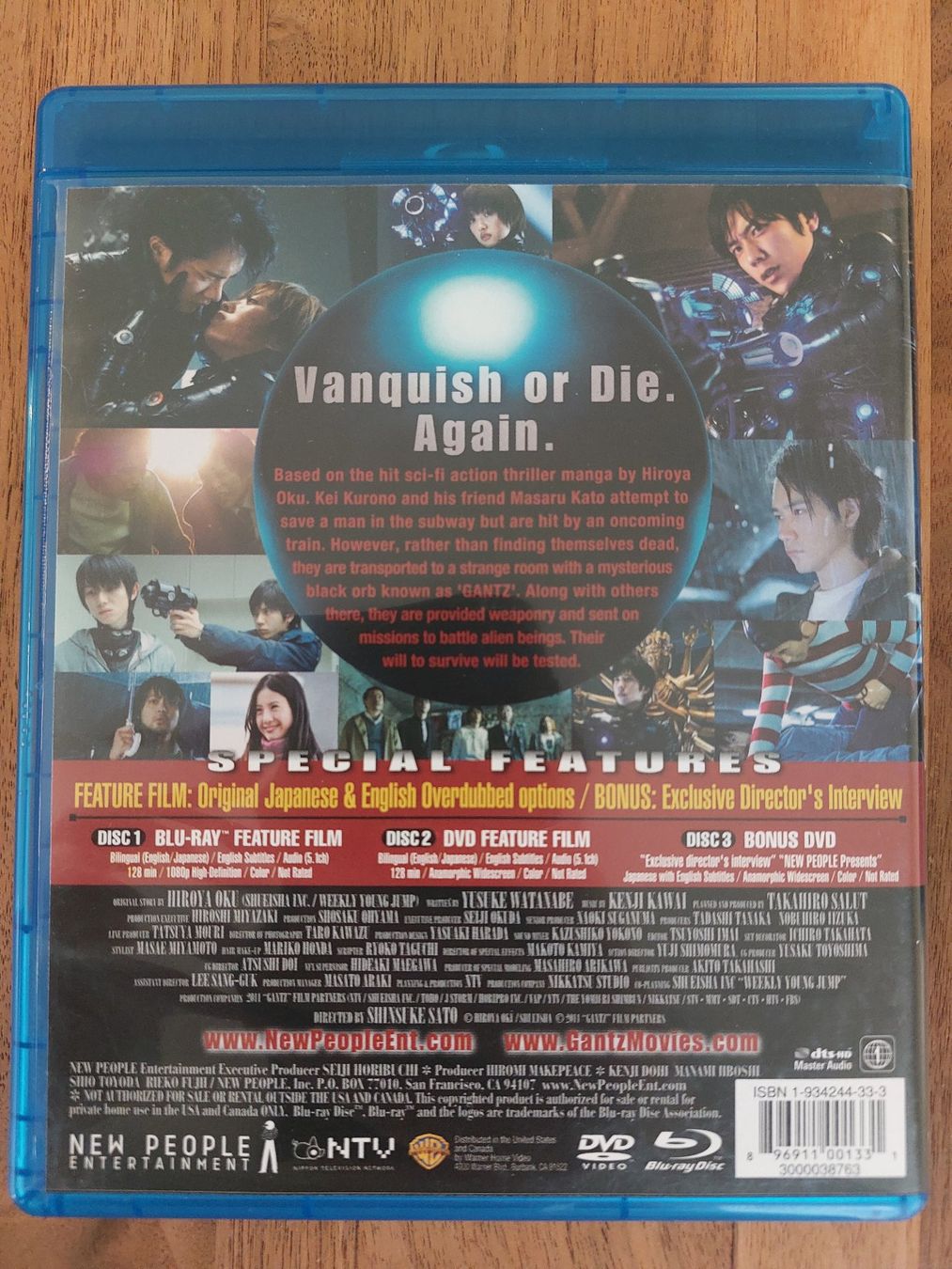 Tutti i DVDs: Blu Ray - Gantz – Usato da Rheinfelden venduto da Onyx74 1
