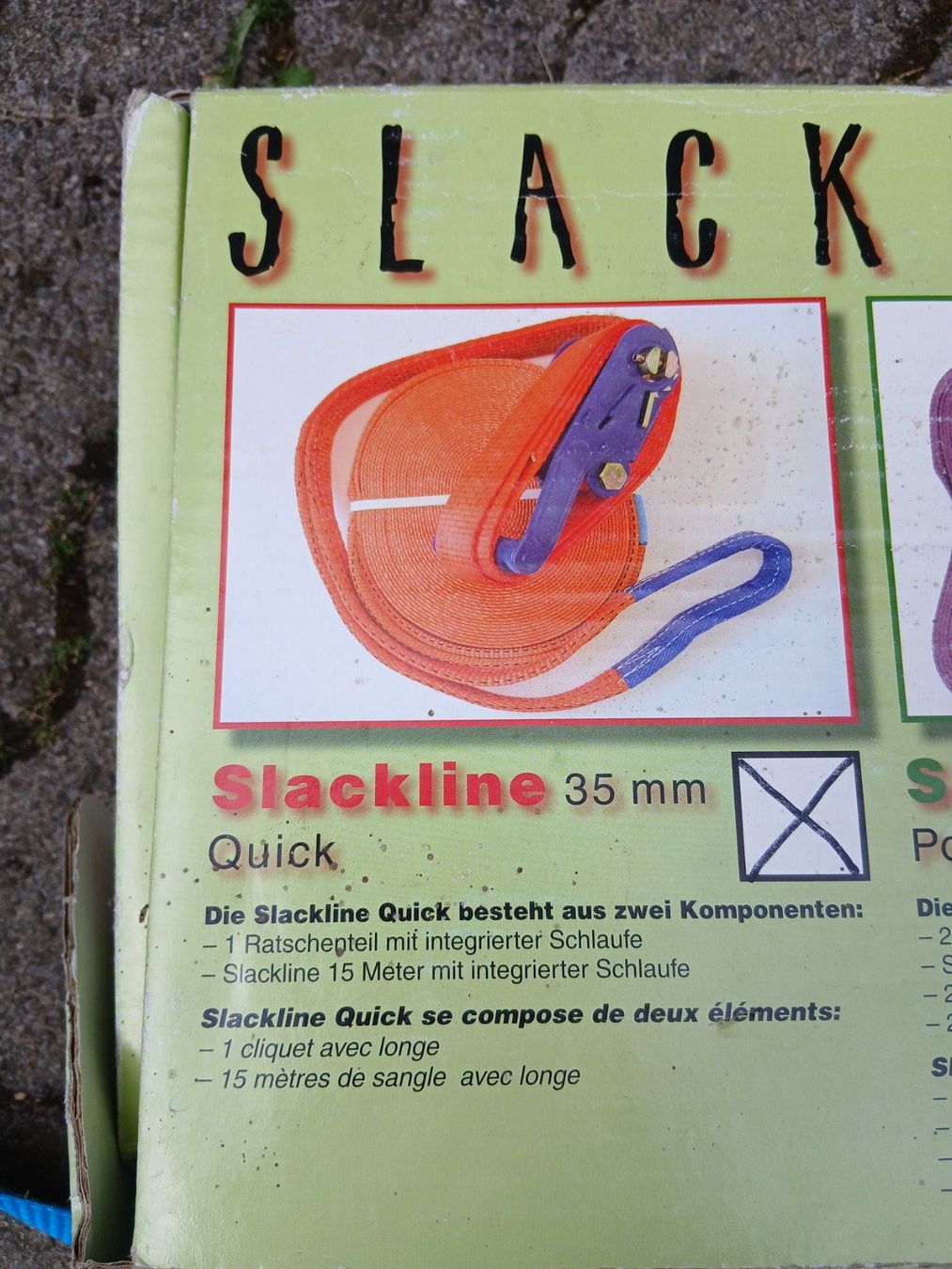 Slackline: Slackline Set Quick – Nuovo (secondo la descrizione) da Hittnau venduto da rem_pxl2 2