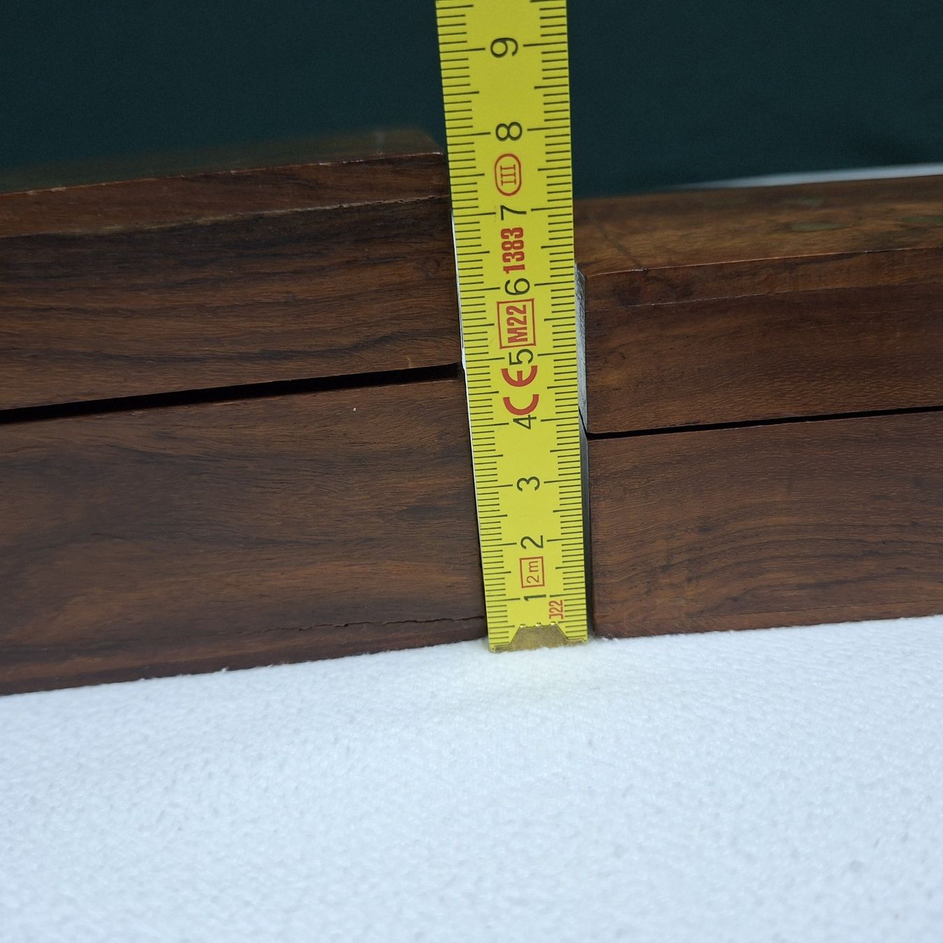 Cassapanche: Versand möglich, hübsche Holzschatullen mit Messingeinlagen – Usato da Winterthur venduto da Goldpipau 7