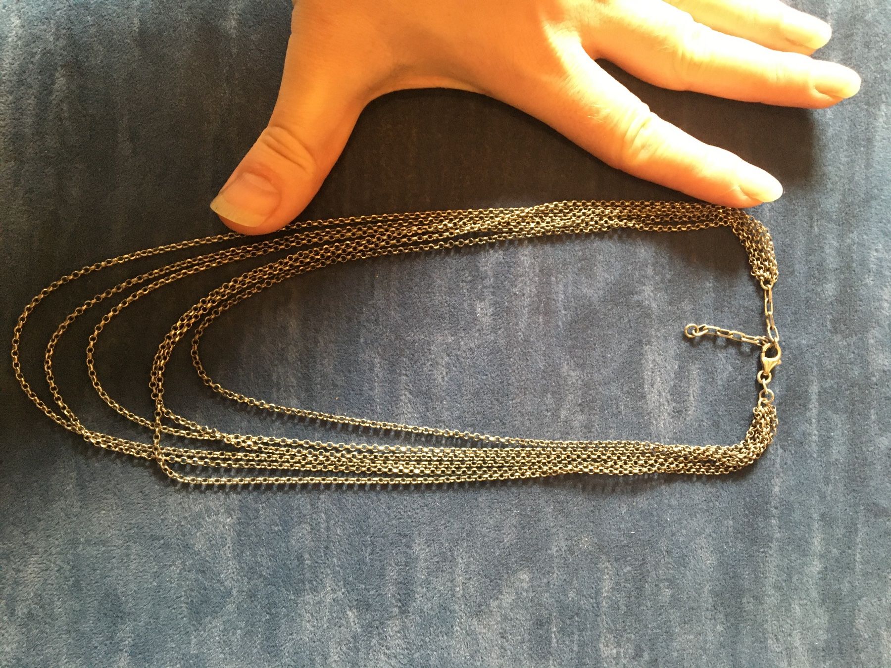 Ketten: Halskette collier silber 925 – Gebraucht aus Bauma von ladygaby 2