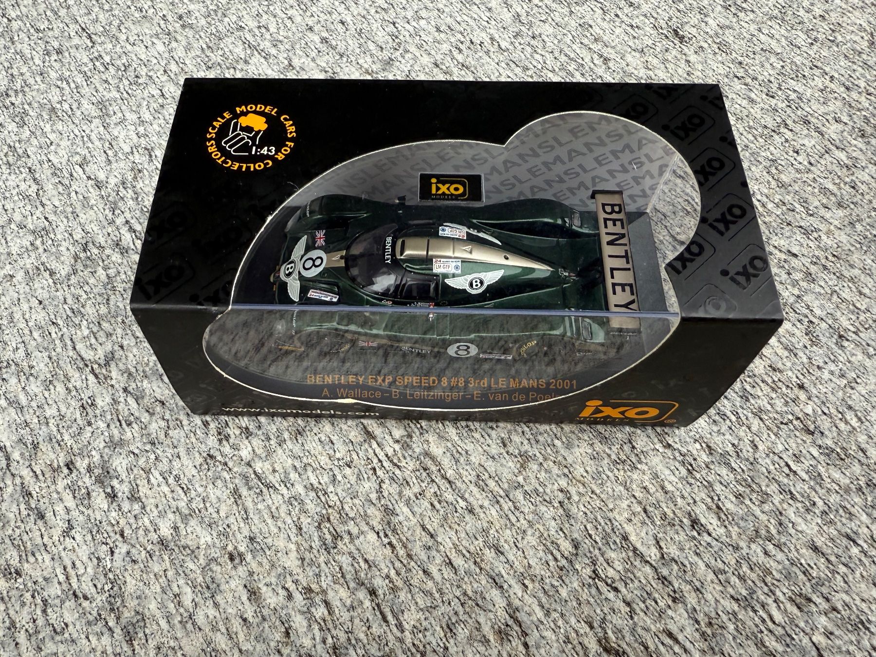 IXO Modellautos: IXO 1:43 Bentley EXP Speed Le Mans LMM030 – Neu (gemäss Beschreibung) aus Chiasso von Carrara-Modellismo 3