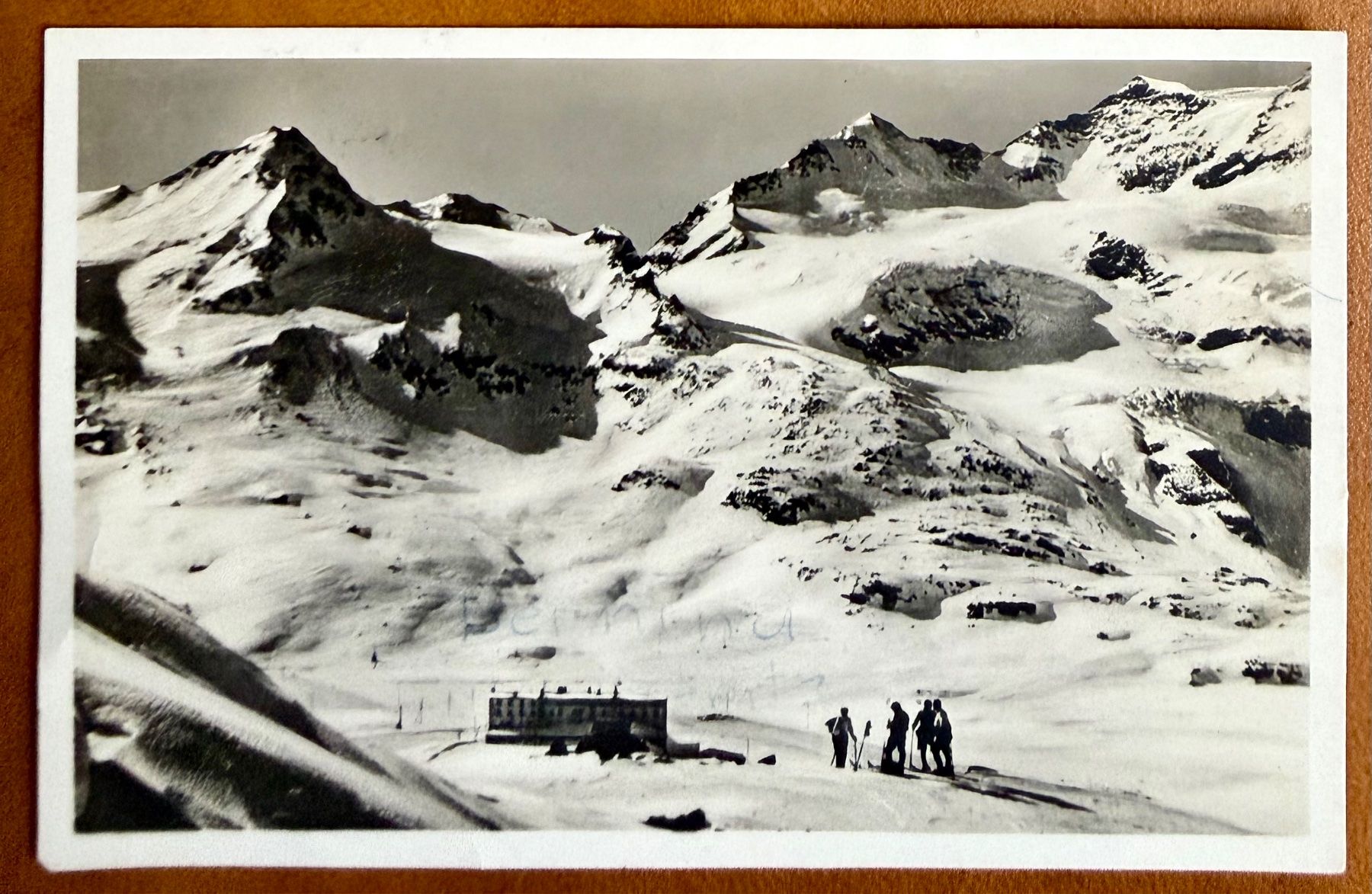 Cartes postales: Bernina -Hospiz - Animation 1940 – D'occasion à Lutry par Ediego