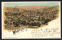 Litho Winterthur, Gesamtansicht mit Eise