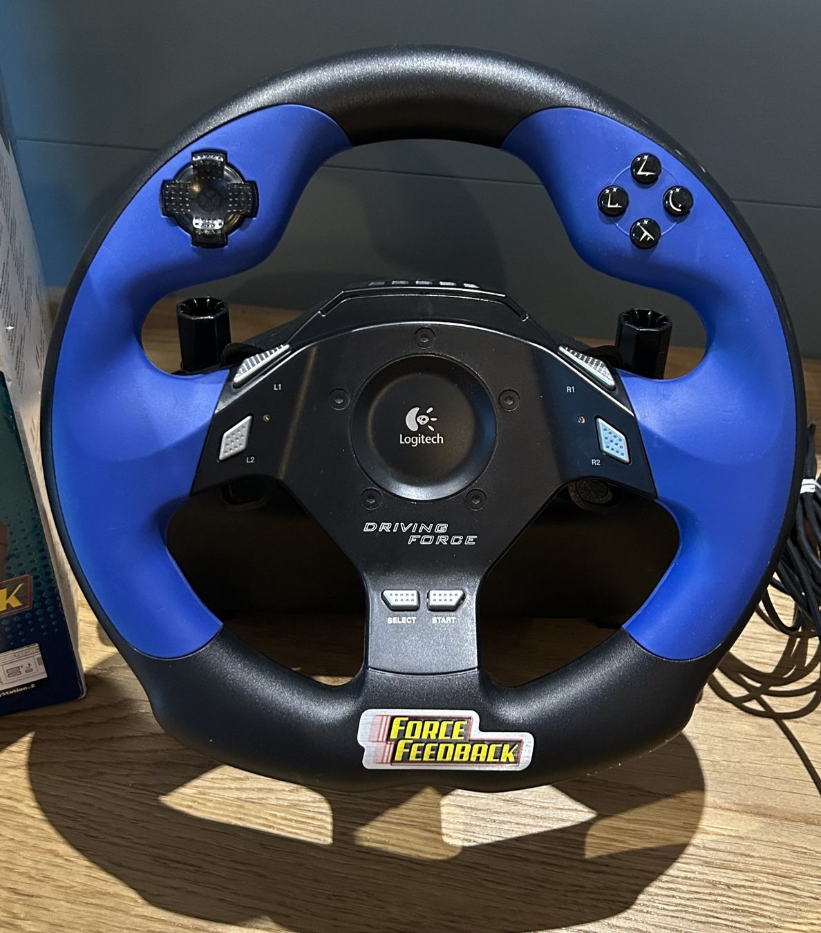 Logitech Manettes: Logitech Driving Force USB Lenkrad - PS2 - PC – D'occasion à Liebefeld par Eaglewings5 1