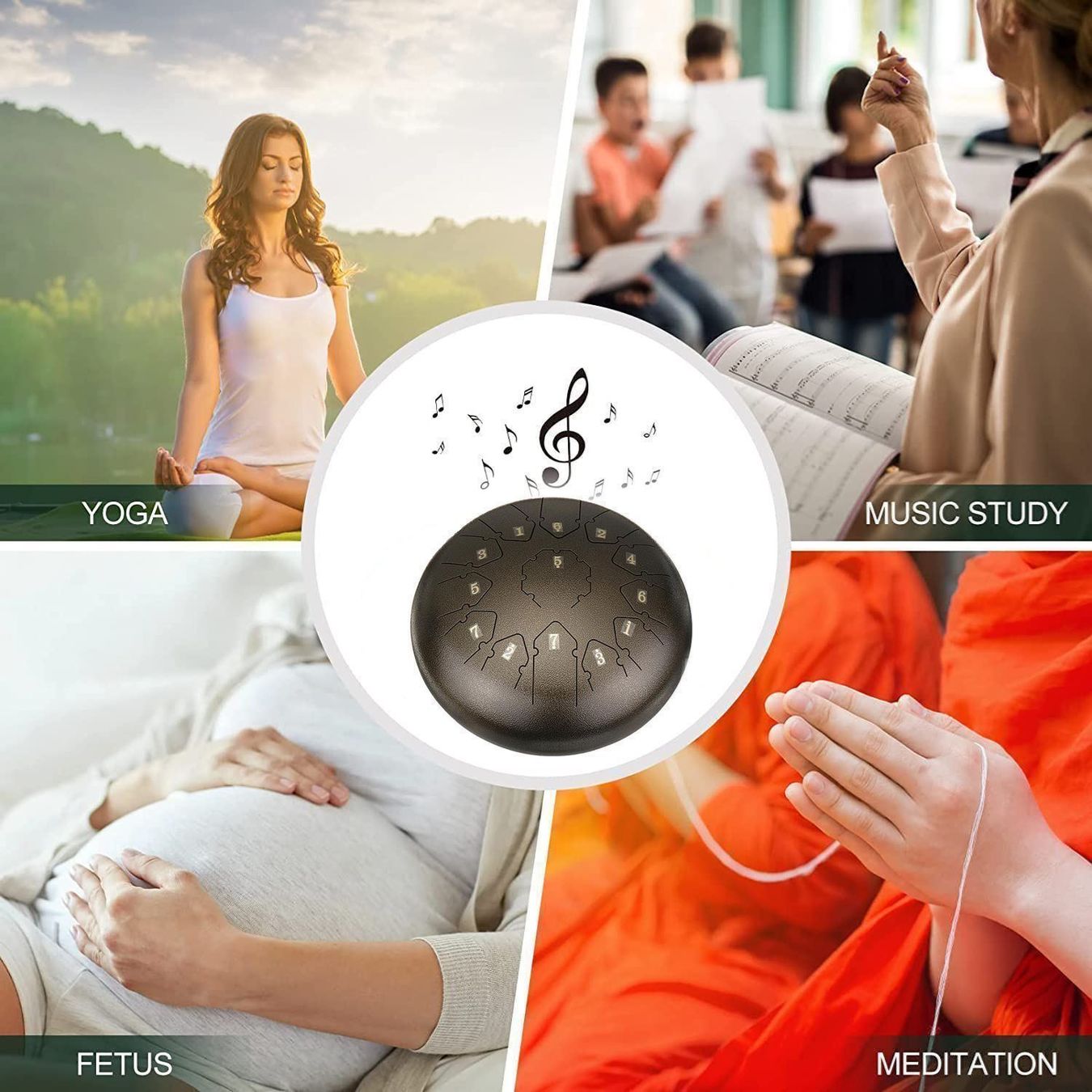 Instruments de musique: Zungentrommel 13 Tone Tongue Drum – Neuf (Voir description) à Thun par Newnewshop 7