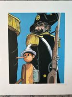 KÜNSTLER  ? UNLESERLICH SIGNIERT KUNSTDRUCK