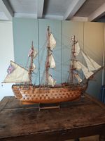 Modell Segelschiff aus Holz,  H.M.S Victory 1805