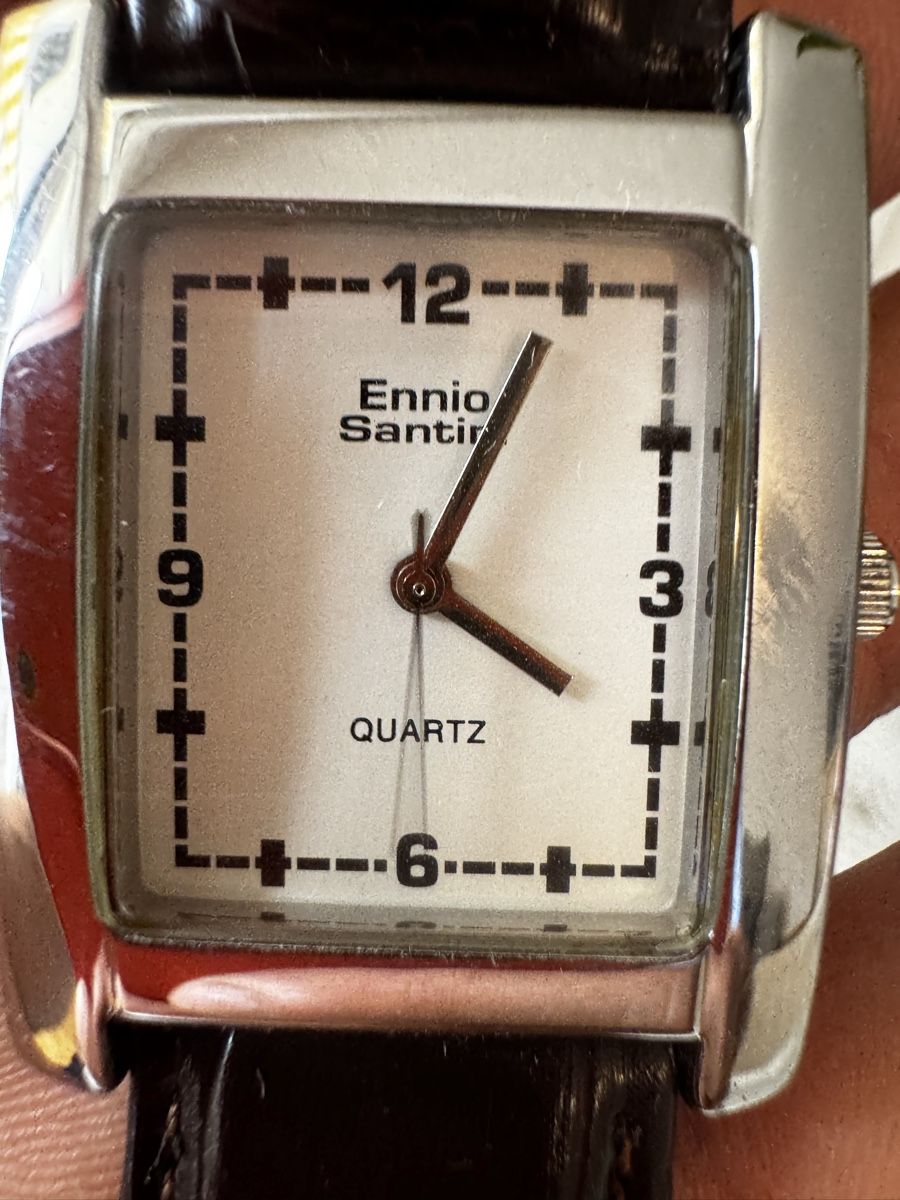 Montres: Ennic Santini Quartz Watch Rectangular Case Used – D'occasion à Gerlafingen par naj_vj8s 7