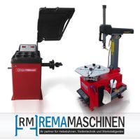 AUSWUCHTMASCHINE + PNEUMONTIERMASCHINE SET LC885C + CB910GB