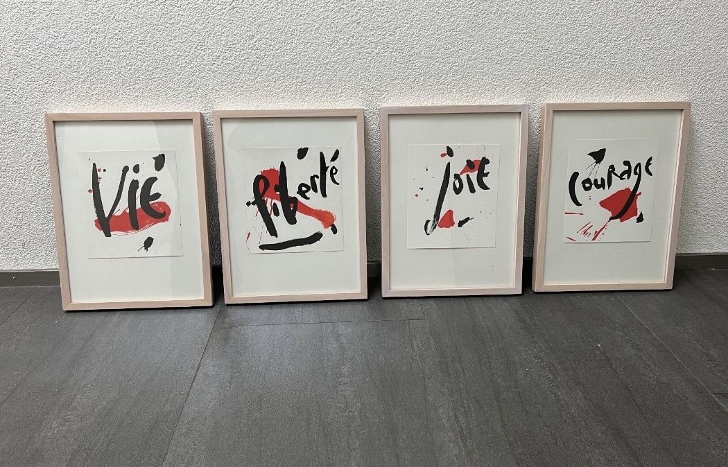 Grafica & Litografie: Rudolf Mumprecht, Siebdruck – Usato da Rain venduto da Pic-Ass 3