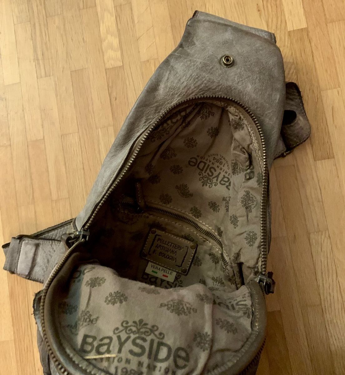 Rucksäcke: Echtleder Träger-Rucksack – Gebraucht aus Bassersdorf von Cincinnati 3