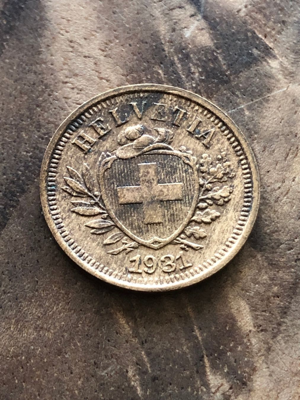 Tutti le monete: 1 Rp. 1931 – Usato da Schötz venduto da Odpa