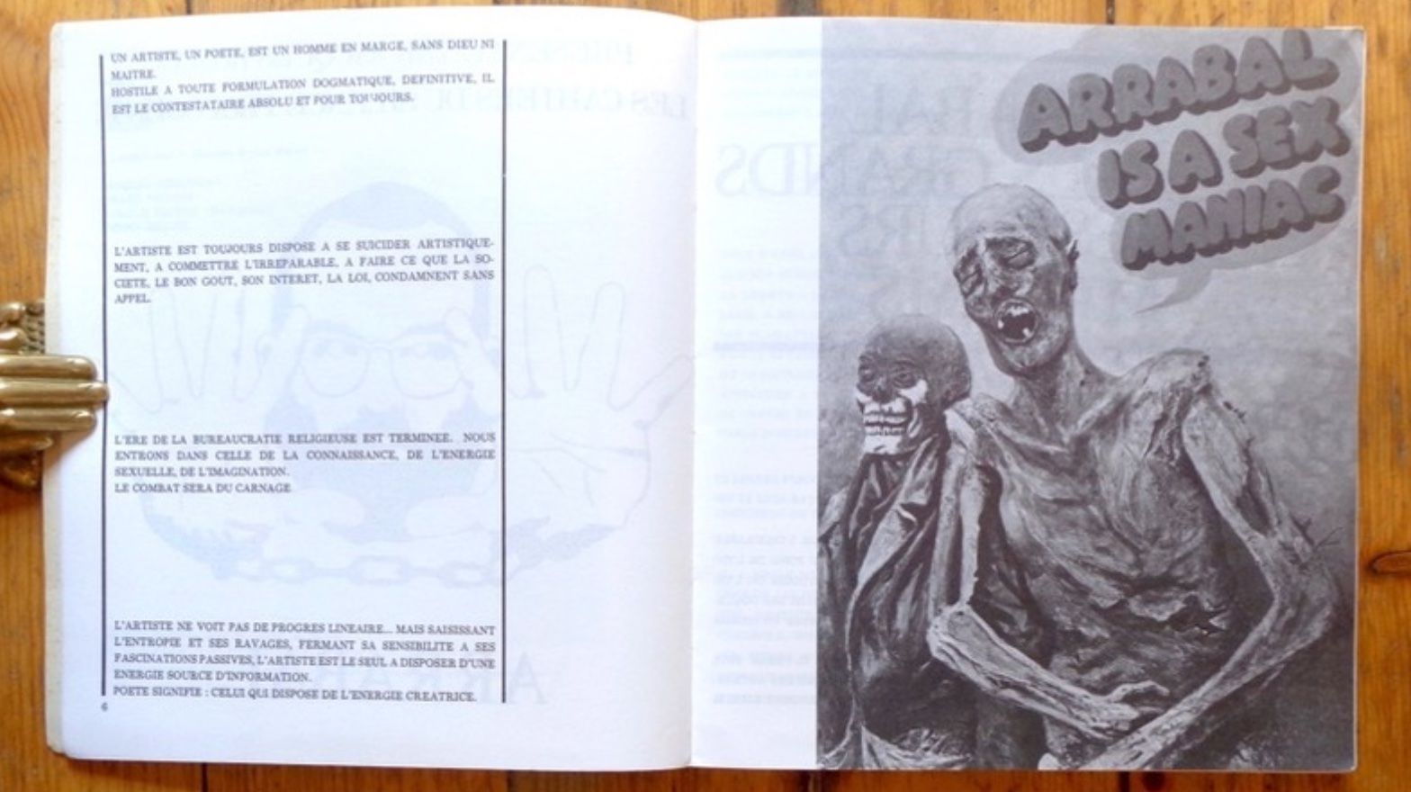Bücher: Les cahiers du silence - Arrabal – Gebraucht aus Le Locle von LibrairieLaBergerie 2