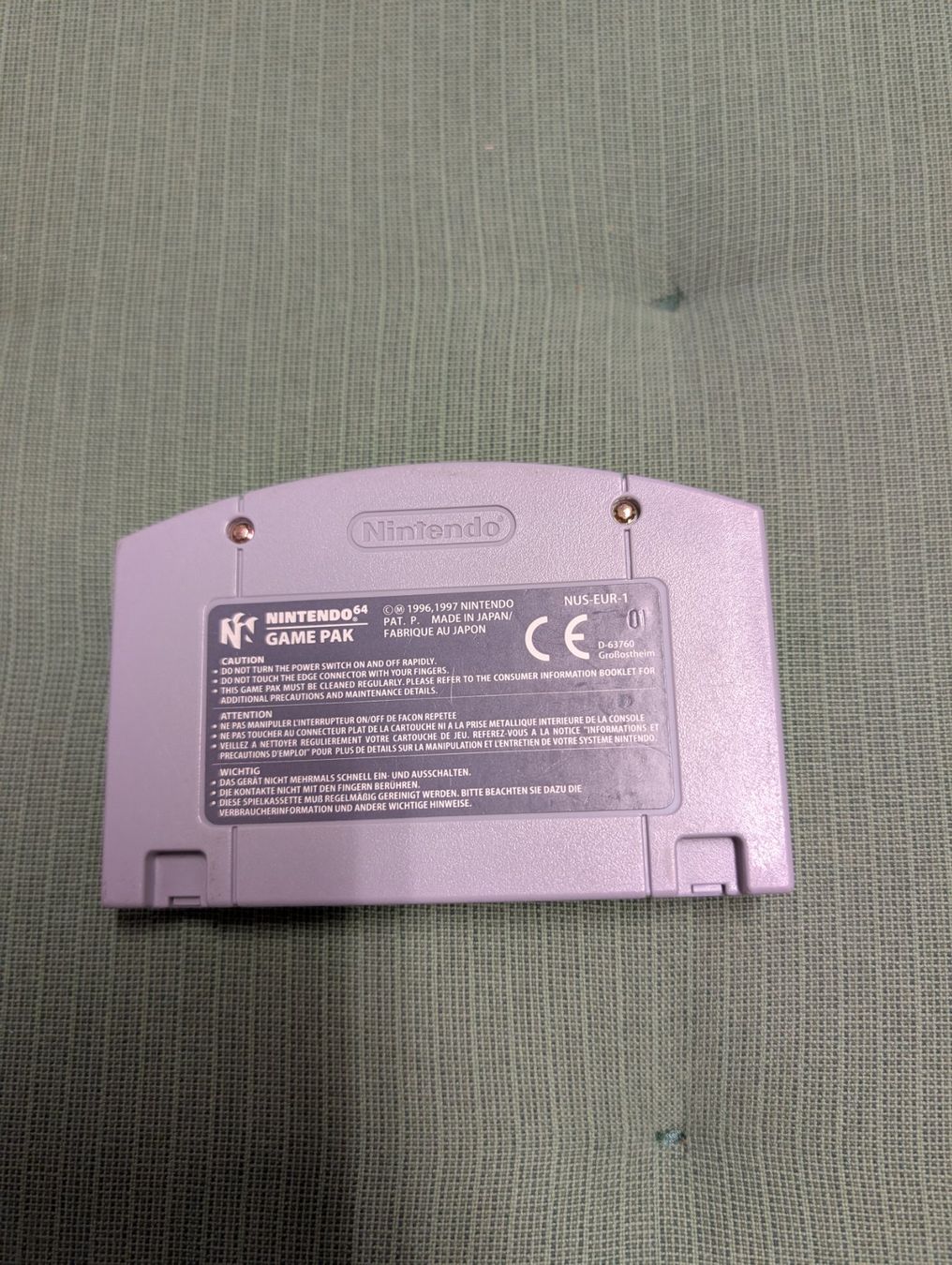Giochi: Mission impossible Nintendo 64 – Usato da Giubiasco venduto da Ticinerd 1