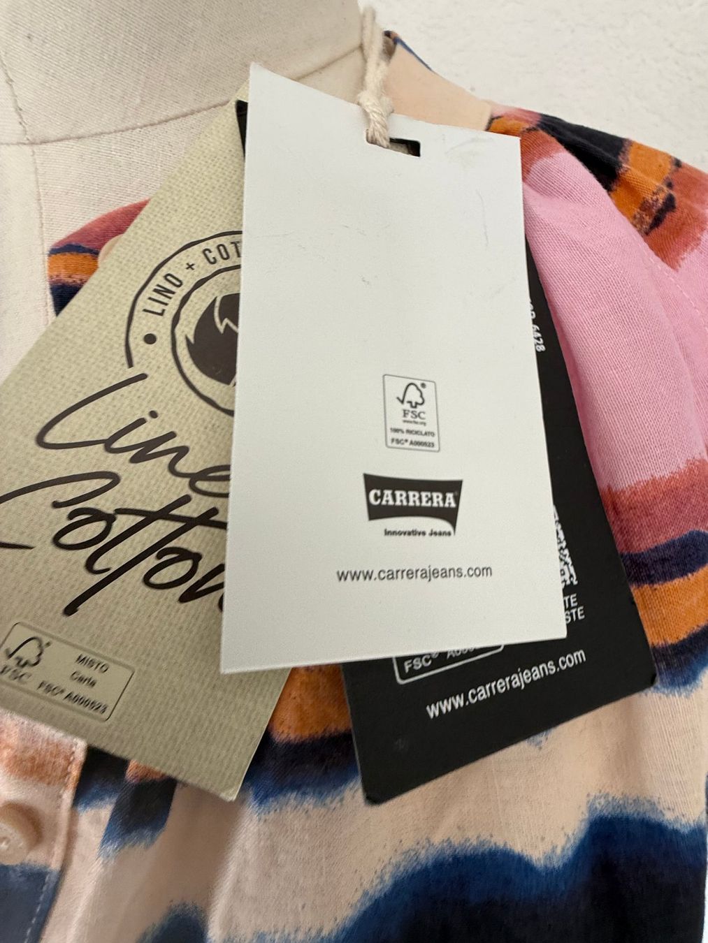 Camicette: Neu Bluse von Carrera Leinen Baumwolle Gr. XS – Nuovo e nell'imballaggio originale da Kirchdorf AG venduto da coco123 9