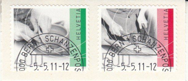 Tutti i francobolli: SBK 1388 - 1389 mit ET Bern – Usato da Bürglen TG venduto da StampGraf