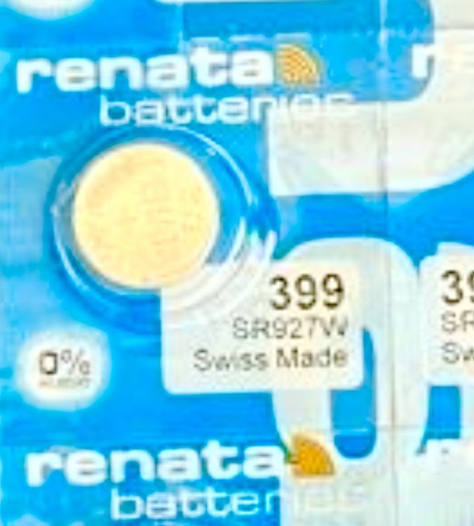 Caricatori & Batterie: Renata 399 Knopfzellen, Swiss Made, Neu, Haltbar 06/2027 – Nuovo (secondo la descrizione) da Grenchen venduto da chththl