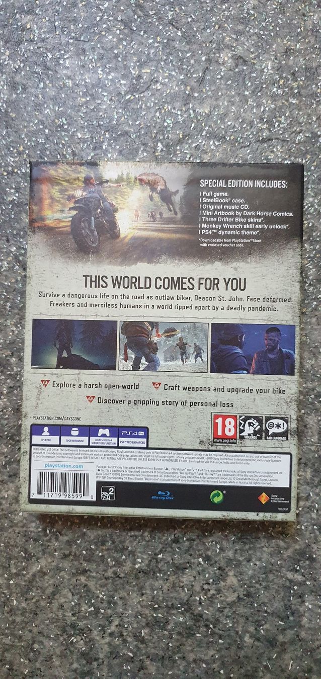 Sony Spiele: DAYS GONE spezial edition PS4 – Gebraucht aus Biel/Bienne von IT_KinG 1