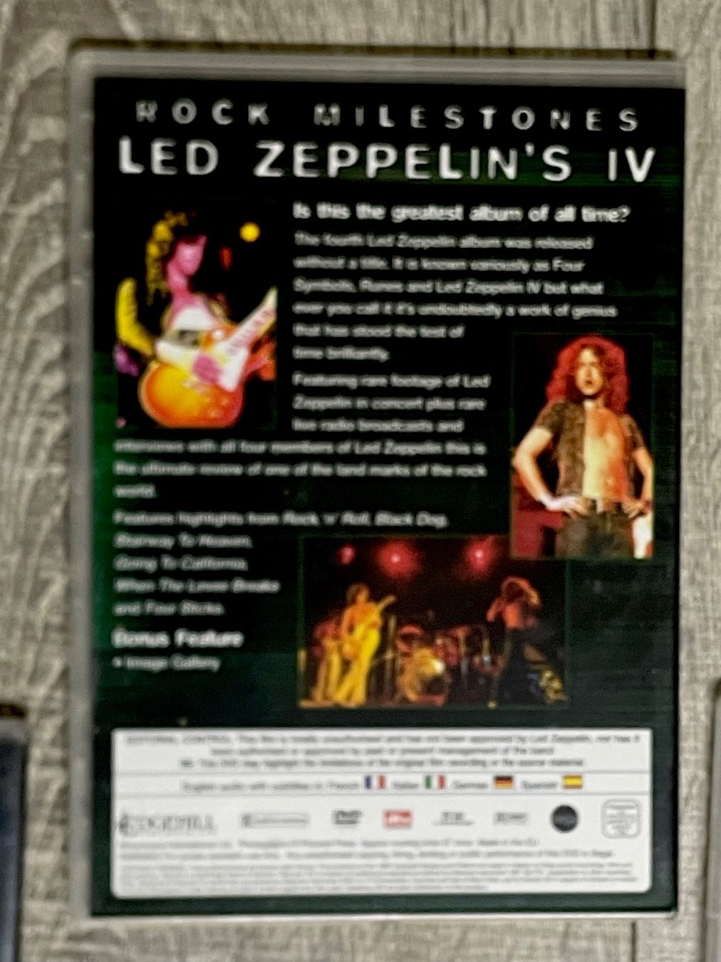 Tutti i DVDs: Led Zeppelin – Usato da Muri b. Bern venduto da AdidasCollector 2