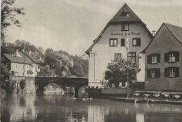 Augst,Gasthaus zum Rössli,Bahnstempel