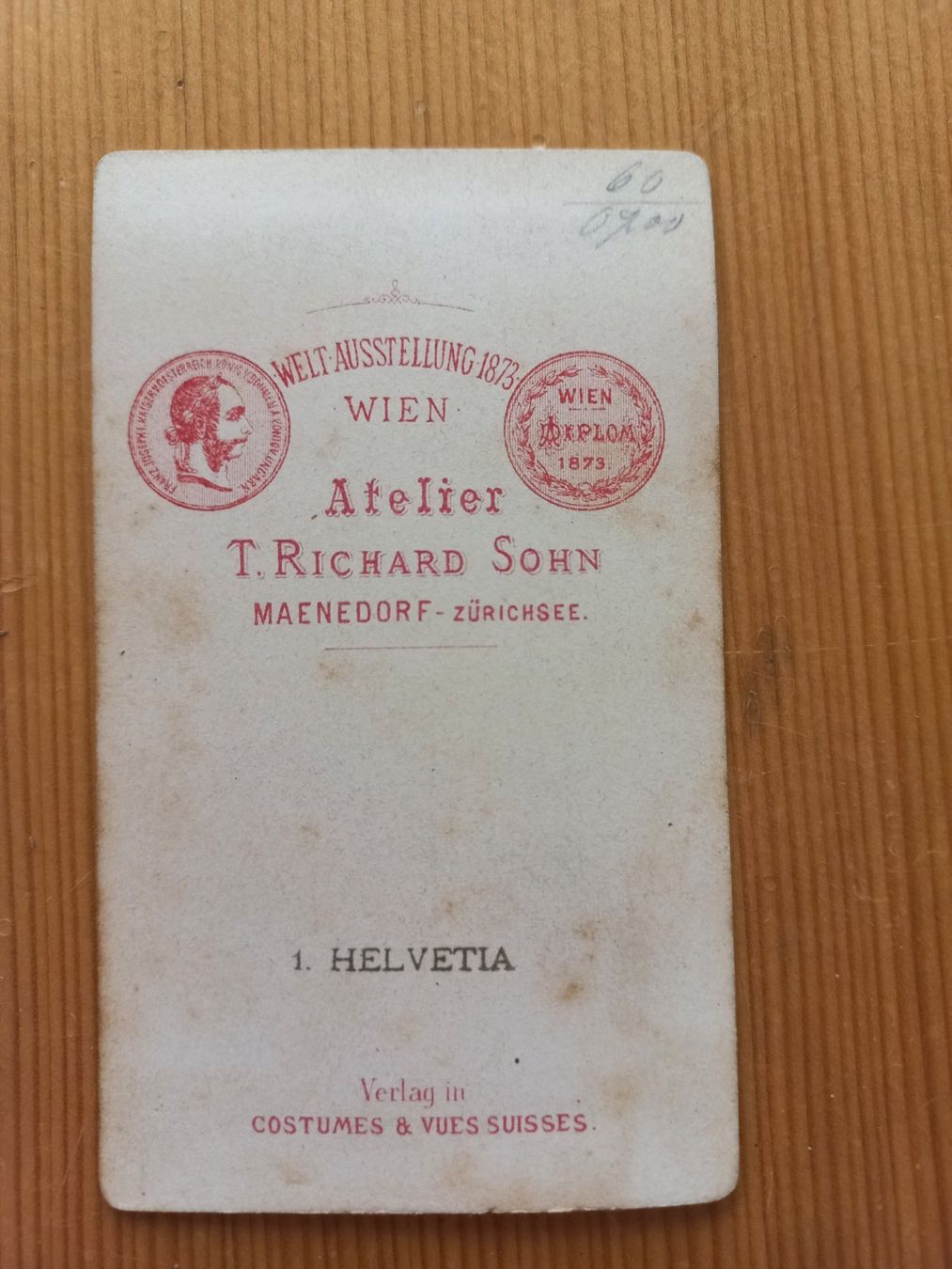 Foto & Immagini: Antikes Foto – Usato da Reinach BL venduto da Niculescu 1