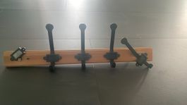 IKEA Kartotek Wall Hook Rack Wooden 3 Hooks Good Condition