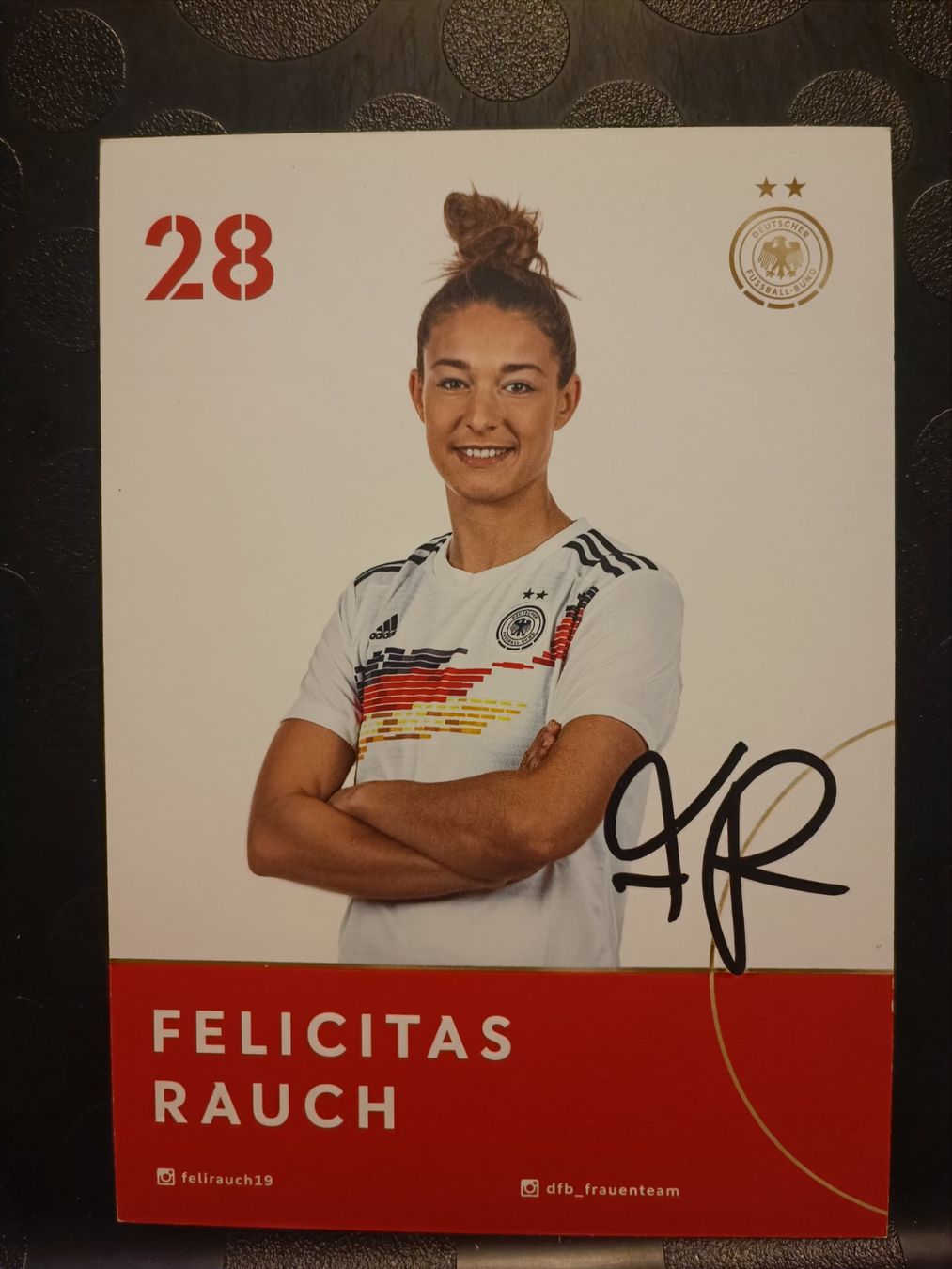 Autographes: Felicitas Rauch - DFB Autogrammkarte - handsigniert – D'occasion à Menziken par Artographs
