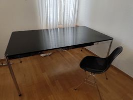 USM Haller Tisch 200x100, schwarz