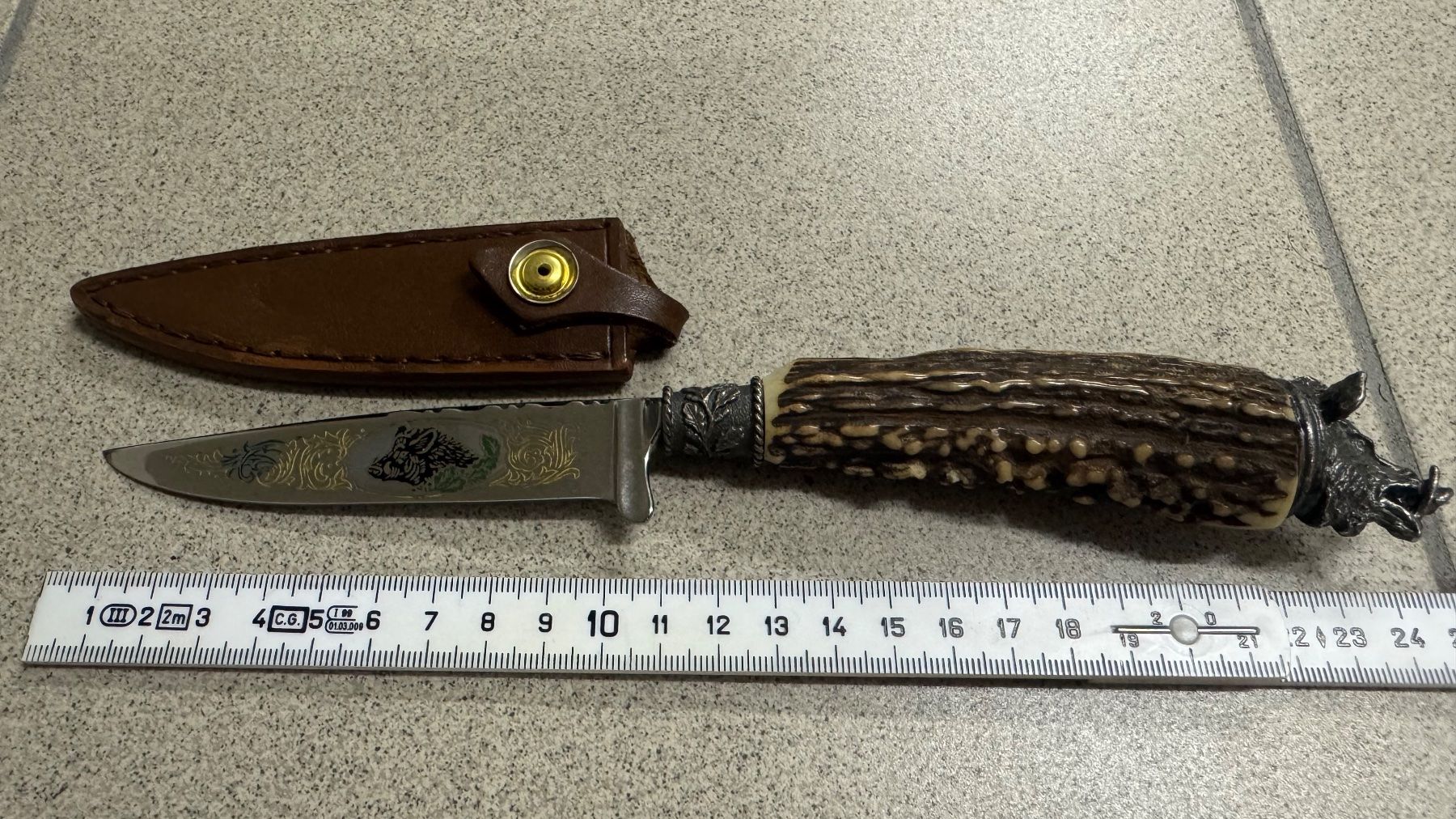 Solingen Zubehör: SCHÄRF Solingen Jagdmesser / Nicker – Gebraucht aus Bremgarten AG von Schussi