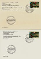 1972 Eisenbahner Briefmarken Ausstellung