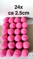 24x Filz Pompom Bällchen  25mm   für Allerlei Kreative Ideen