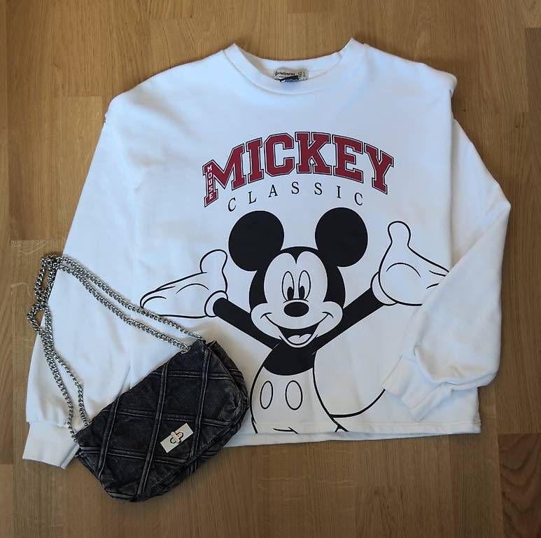 Stradivarius Maglioni & Felpe: Mickey Mouse Hoodie S-M – Usato da Binningen venduto da rit_7nbr 1