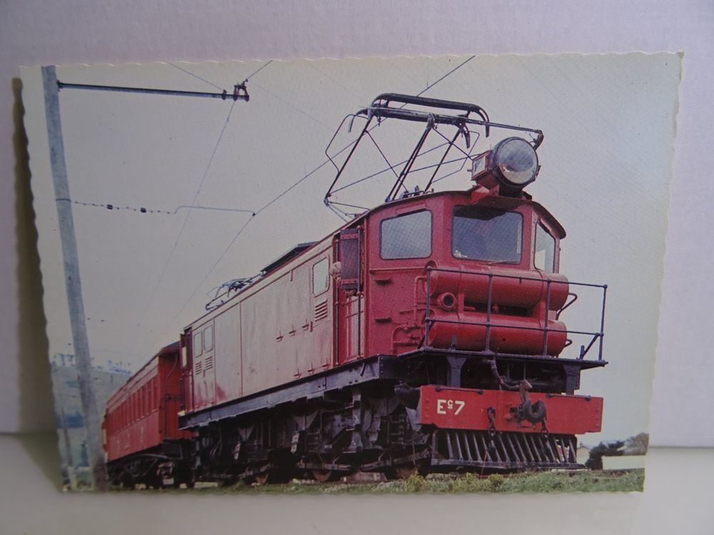 Postkarte New Zealand NZR Class EC Electric Lokomotive 1928 (Gebraucht ...