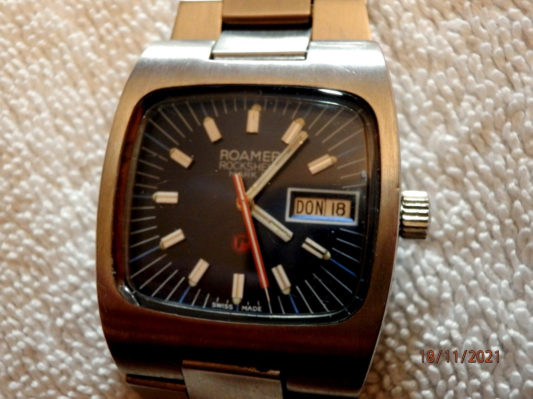 Roamer Orologi: Roemer Rockshell Mark V, Automatic, Top – Usato da Ueberstorf venduto da dinbau 8