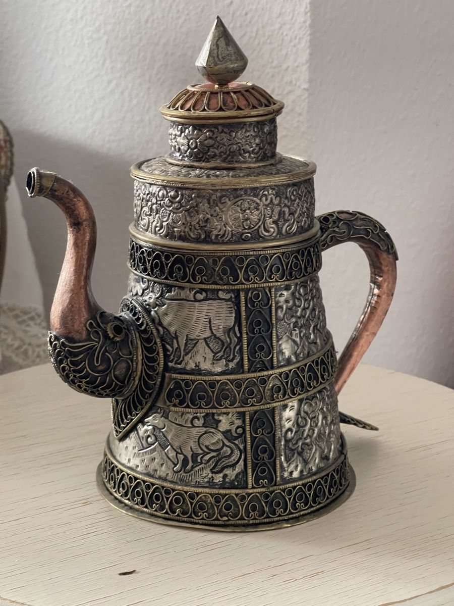 Teiere: Traditionelle tibetische Teekanne – Usato da Bern venduto da TamSham 5