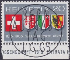 1965 Nr.432 mit Ersttags-Vollstempel und Tab, Kat: 25.-