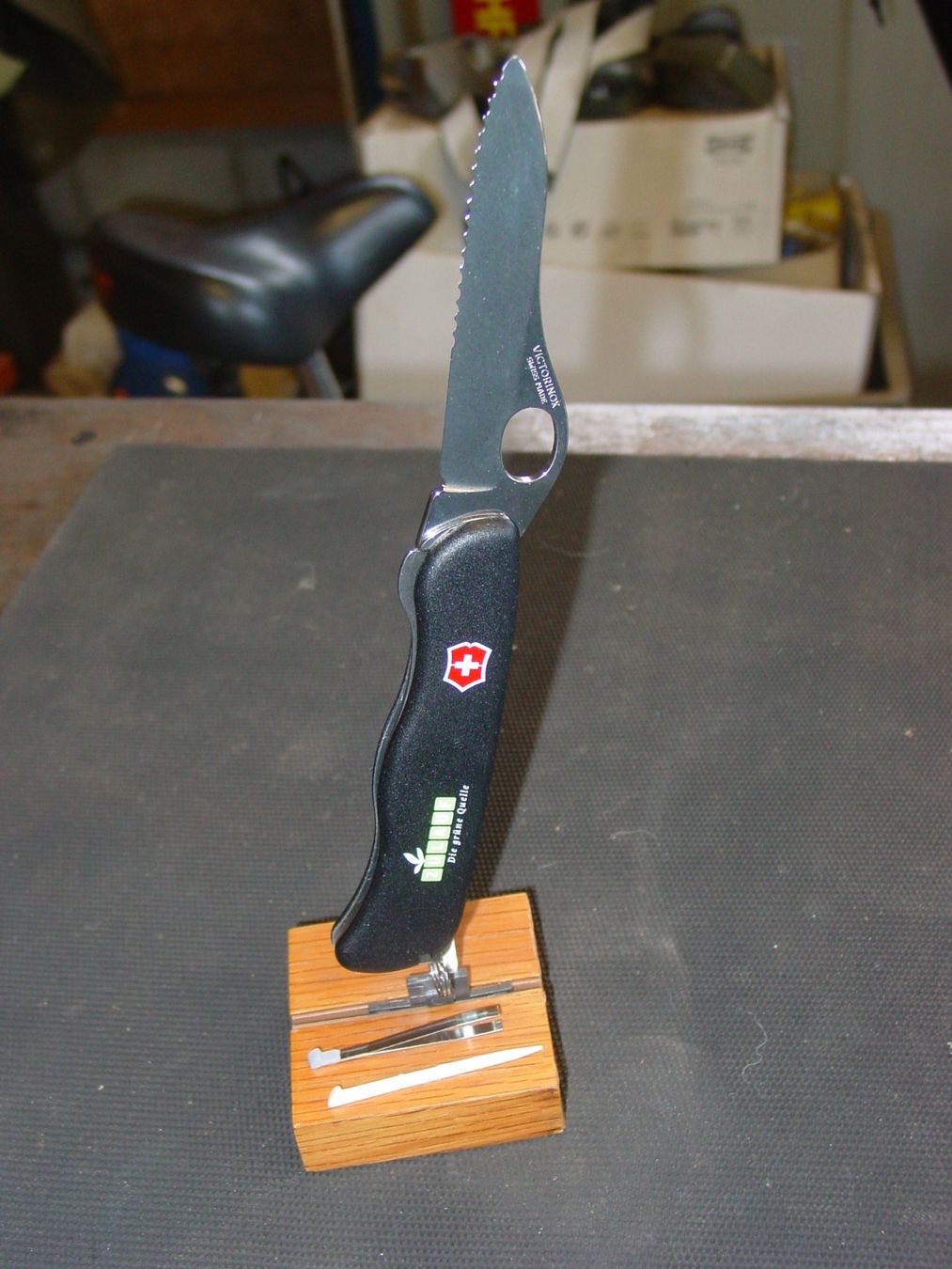 Victorinox Taschenmesser: Victorinox Werbe Einhandmesser mit Gürtel Clip – Neu und originalverpackt aus Ursenbach von rekruten-shop