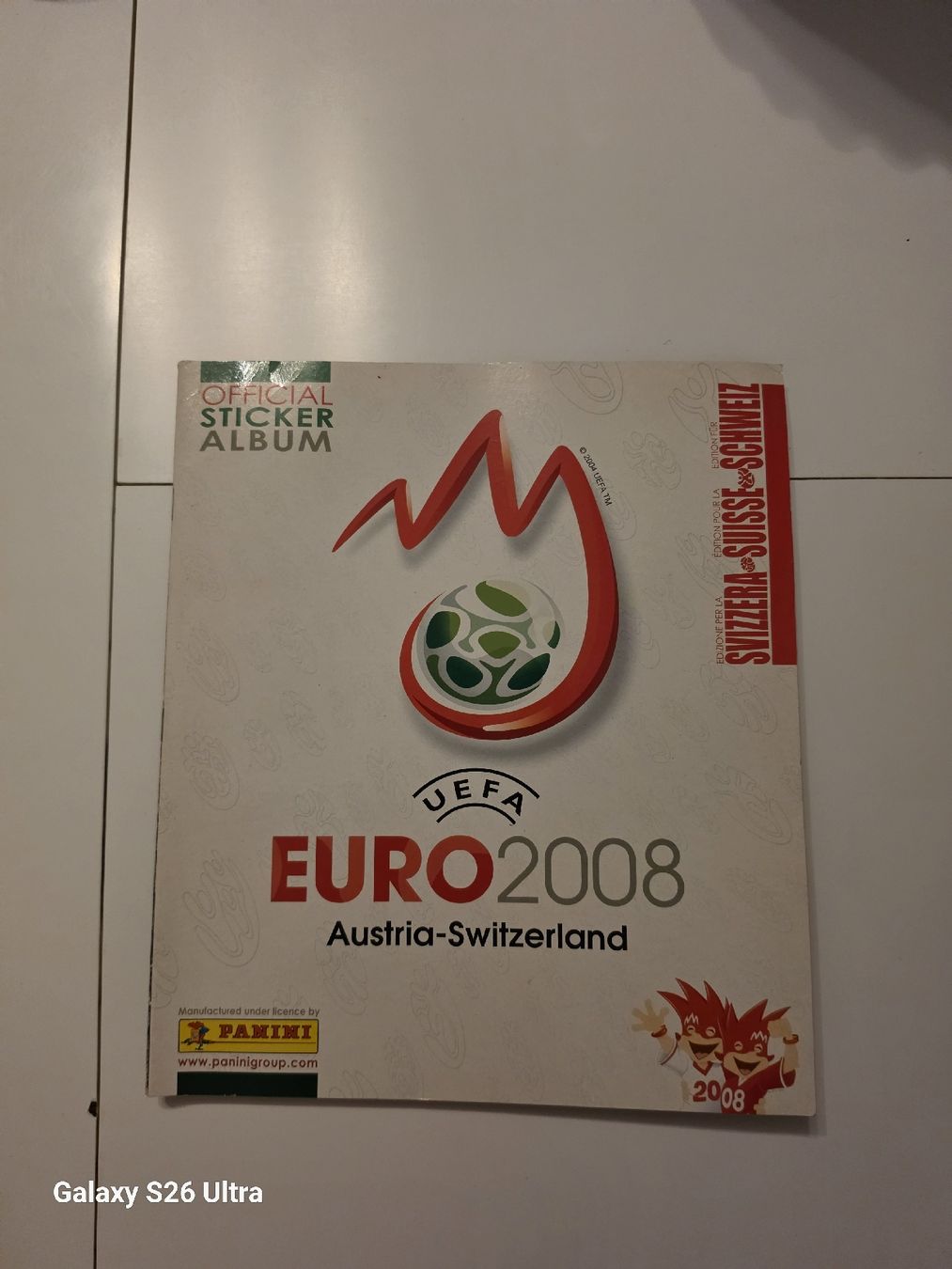 Panini Album: Album Panini de l'euro 2008 100% Complet – Usato da Fleurier venduto da Doun